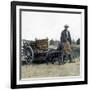 Ostend (Belgium), Dog-Pulled Cart-Leon, Levy et Fils-Framed Photographic Print