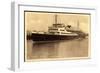 Ostende, Fährschiff Prince Baudouin Am Hafen-null-Framed Giclee Print