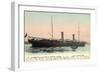 Ostende, L'Entrée De La Malle Au Port, Fährschiff-null-Framed Giclee Print