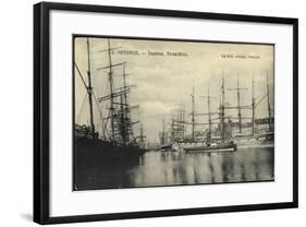 Ostende Westflandern, Bassins, Trois Mâts, Schiff-null-Framed Giclee Print
