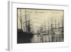 Ostende Westflandern, Bassins, Trois Mâts, Schiff-null-Framed Giclee Print