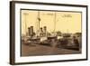 Ostende Westflandern, Gare Maritime, Malles Poste-null-Framed Giclee Print