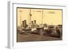 Ostende Westflandern, Gare Maritime, Malles Poste-null-Framed Giclee Print