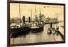 Ostende Westflandern, Le Port Et La Gare Maritime-null-Framed Giclee Print