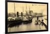 Ostende Westflandern, Le Port Et La Gare Maritime-null-Framed Giclee Print