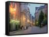 Osterlanggatan, Gamla Stan, Stockholm, Sweden-Peter Thompson-Framed Stretched Canvas