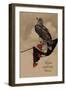 Ostern, Adler Auf Fahne Sitzend-null-Framed Giclee Print