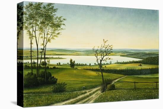 Osterseen-Georg Schrimpf-Stretched Canvas