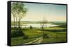 Osterseen-Georg Schrimpf-Framed Stretched Canvas