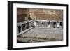 Ostia Antica. Latrine at the Domus of Triclini, Headquarters of the Guild of Builders. 2nd…-null-Framed Giclee Print