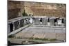 Ostia Antica. Latrine at the Domus of Triclini, Headquarters of the Guild of Builders. 2nd…-null-Mounted Giclee Print