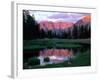 Ostler Peak at Sunset, Stillwater Fork of Bear River Drainage, High Uintas Wilderness, Utah, USA-Scott T. Smith-Framed Photographic Print