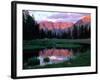 Ostler Peak at Sunset, Stillwater Fork of Bear River Drainage, High Uintas Wilderness, Utah, USA-Scott T. Smith-Framed Photographic Print