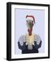 Ostrich, Carol Singing-Fab Funky-Framed Art Print