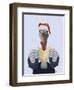 Ostrich, Carol Singing-Fab Funky-Framed Art Print