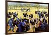 Ostrich Farm, 1988-Komi Chen-Framed Giclee Print