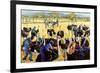 Ostrich Farm, 1988-Komi Chen-Framed Giclee Print