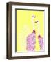 Ostrich Girls-null-Framed Giclee Print