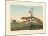 Ostrich Hunting-null-Mounted Giclee Print