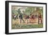 Ostrich, Jardin D'Acclimation, Paris-null-Framed Giclee Print