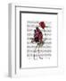 Ostrich Skeleton-Fab Funky-Framed Art Print