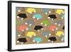 Ostrich Socks-Joanne Paynter Design-Framed Giclee Print