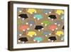 Ostrich Socks-Joanne Paynter Design-Framed Giclee Print