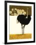 Ostrich-David Nockels-Framed Giclee Print