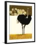 Ostrich-David Nockels-Framed Giclee Print