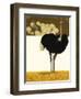 Ostrich-David Nockels-Framed Giclee Print