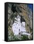 Ostrog Monastery, Tramontana, Montenegro, Europe-Stuart Black-Framed Stretched Canvas