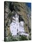 Ostrog Monastery, Tramontana, Montenegro, Europe-Stuart Black-Stretched Canvas