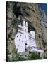 Ostrog Monastery, Tramontana, Montenegro, Europe-Stuart Black-Stretched Canvas