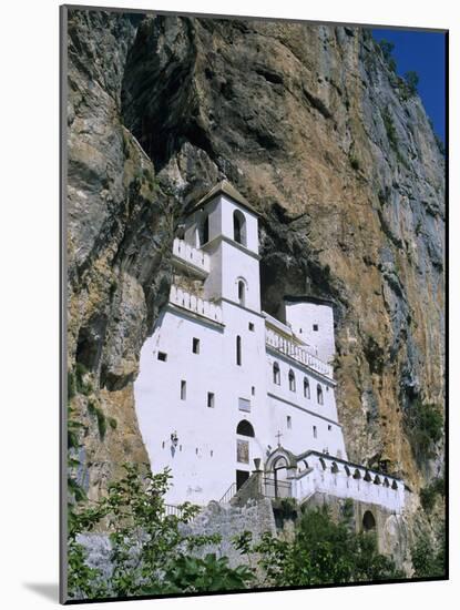 Ostrog Monastery, Tramontana, Montenegro, Europe-Stuart Black-Mounted Photographic Print
