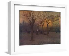 Ostrov Kampa, Prague, c1879-1906, (1906)-Vaclav Jansa-Framed Giclee Print