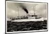 Ostsee Dampfer S.S. Rugard, Dampfer, Fährschiff-null-Mounted Giclee Print