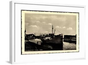 Ostseebad Stolpmünde, Blick Auf Den Hafen, Thea-null-Framed Giclee Print