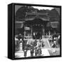 Osua Temple, Nagasaki, Japan, 1901-BL Singley-Framed Stretched Canvas