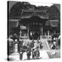 Osua Temple, Nagasaki, Japan, 1901-BL Singley-Stretched Canvas