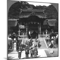 Osua Temple, Nagasaki, Japan, 1901-BL Singley-Mounted Photographic Print
