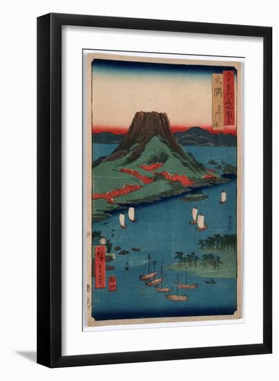 Osumi-Utagawa Hiroshige-Framed Premium Giclee Print