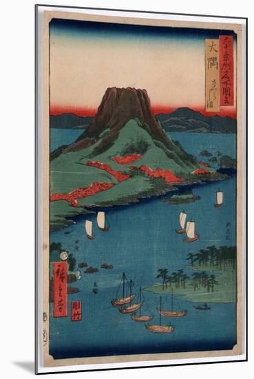 Osumi-Utagawa Hiroshige-Mounted Giclee Print