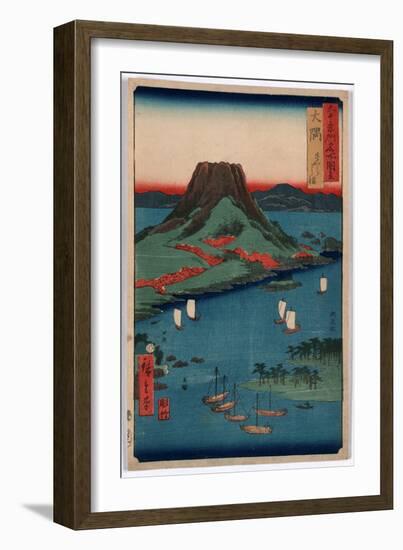 Osumi-Utagawa Hiroshige-Framed Giclee Print