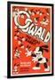 OSWALD THE LUCKY RABBIT, Oswald The Lucky Rabbit, 1935.-null-Framed Art Print