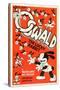 OSWALD THE LUCKY RABBIT, Oswald The Lucky Rabbit, 1935.-null-Stretched Canvas