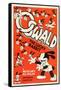 OSWALD THE LUCKY RABBIT, Oswald The Lucky Rabbit, 1935.-null-Framed Stretched Canvas