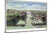 Oswego, New York - Panoramic Map-Lantern Press-Mounted Art Print