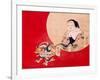 Otafuku and Demon-Zeshin Shibata-Framed Giclee Print