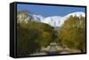 Otago Central Rail Trail , Ida Range, Central Otago, South Island, New Zealand-David Wall-Framed Stretched Canvas