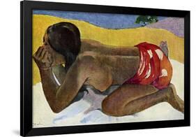 Otahi (Alon), 1893-Paul Gauguin-Framed Giclee Print